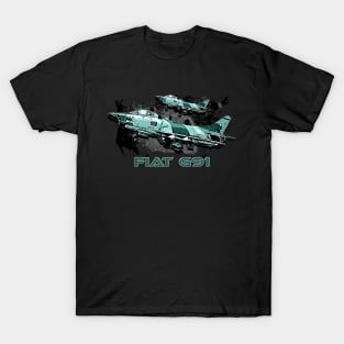 Fiat G91 Italian fighter jet T-Shirt